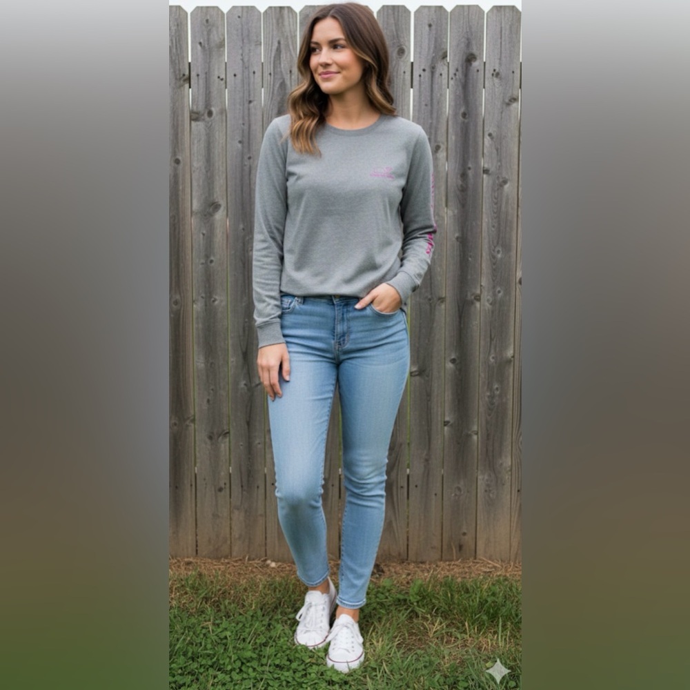 Vineyard vines Whale Long-Sleeve Tee size small #tometogirl Fmedtersnean #summer